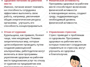 Здоровье и благополучие сотрудников – основа хорошей рабочей среды